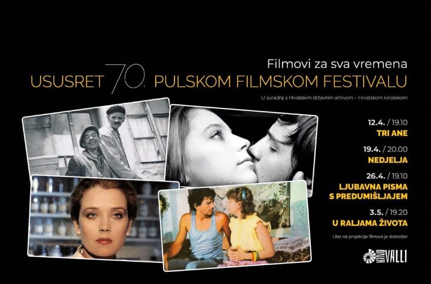  Ususret 70. Puli Kino Valli prikazuje filmove iz festivalske povijesti