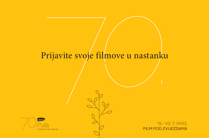  Otvorene prijave za program “Filmovi u nastanku”